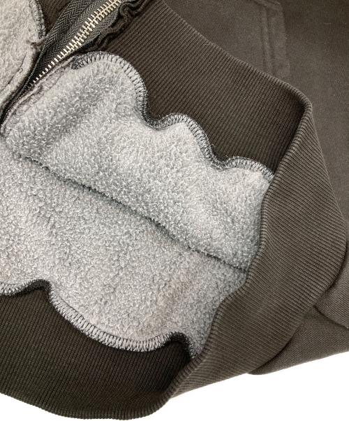 butter（バター）butter (バター) ジップアップパーカー グレー サイズ:Lの古着・服飾アイテム