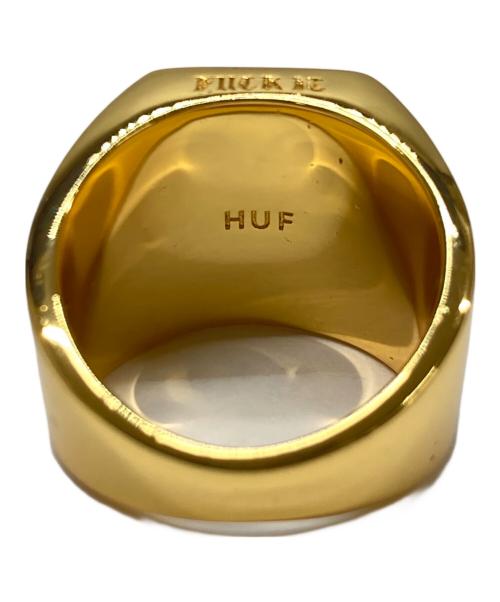HUF（ハフ）HUF (ハフ) リング ゴールド サイズ:実寸参照の古着・服飾アイテム