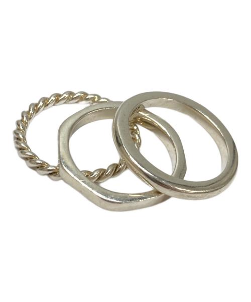 xolo jewelry（ショロ ジュエリー）xolo jewelry (ショロ ジュエリー) 3連リング シルバー サイズ:実寸参照の古着・服飾アイテム