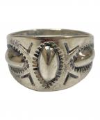 JAN MARIANOヤンマリアーノ）の古着「スタンプリング」｜シルバー