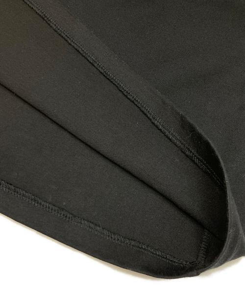 MACPHEE（マカフィー）MACPHEE (マカフィー) コットンサッカーコンビ パフスリーブワンピース ブラック サイズ:36の古着・服飾アイテム