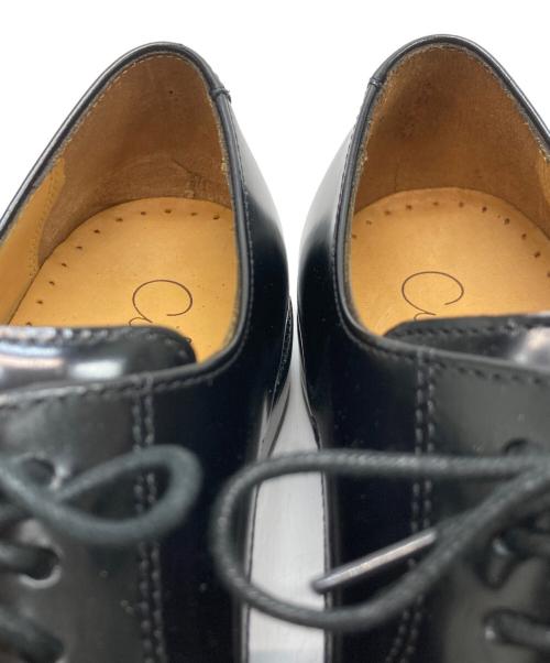 COLE HAAN（コールハーン）COLE HAAN (コールハーン) Uチップシューズ ブラック サイズ:6 1/2の古着・服飾アイテム