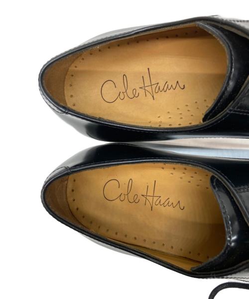 COLE HAAN（コールハーン）COLE HAAN (コールハーン) Uチップシューズ ブラック サイズ:6 1/2の古着・服飾アイテム