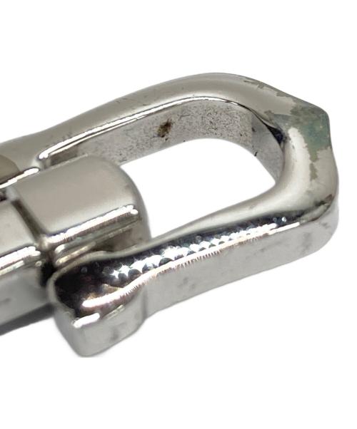 Cartier（カルティエ）Cartier (カルティエ) ロングCシェイプデコールカフリンクス シルバー サイズ:実寸参照の古着・服飾アイテム