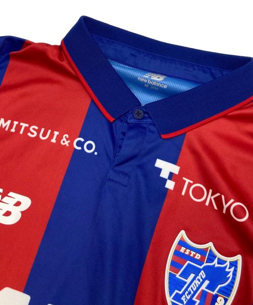 NEW BALANCE（ニューバランス）NEW BALANCE (ニューバランス) レプリカユニフォーム ブルー サイズ:Mの古着・服飾アイテム