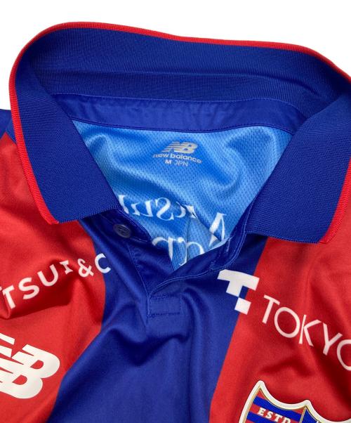 NEW BALANCE（ニューバランス）NEW BALANCE (ニューバランス) レプリカユニフォーム ブルー サイズ:Mの古着・服飾アイテム