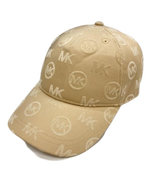 MICHAEL KORS（マイケルコース）MICHAEL KORS (マイケルコース) ロゴキャップ ベージュの古着・服飾アイテム