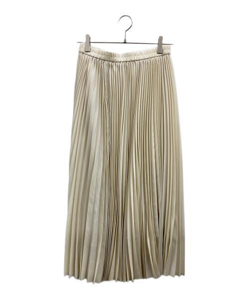 theory luxe（セオリーリュクス）theory luxe (セオリーリュクス) プリーツロングスカート アイボリー サイズ:40の古着・服飾アイテム