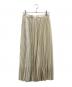 theory luxe (セオリーリュクス) プリーツロングスカート アイボリー サイズ:40：9000円