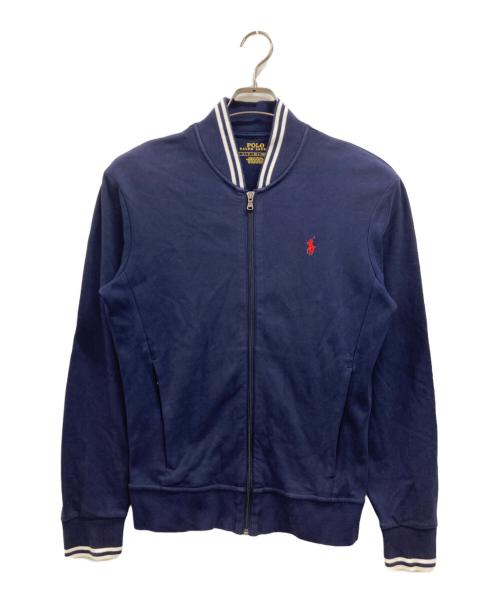 POLO RALPH LAUREN（ポロ・ラルフローレン）POLO RALPH LAUREN (ポロ・ラルフローレン) ジップアップスウェット ネイビー サイズ:Sの古着・服飾アイテム