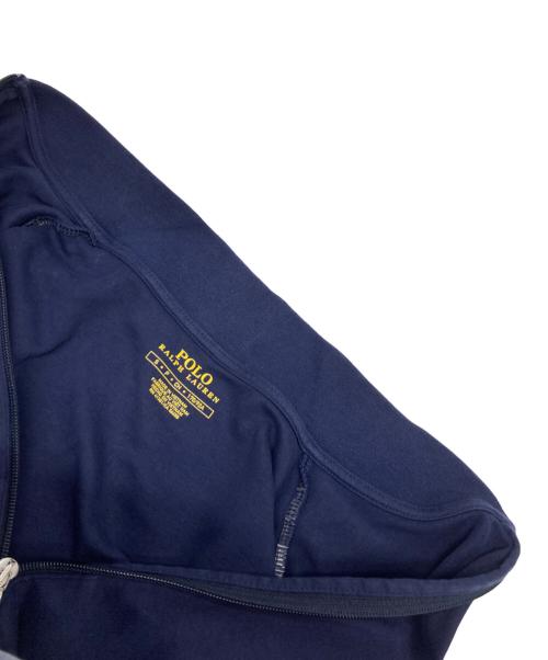 POLO RALPH LAUREN（ポロ・ラルフローレン）POLO RALPH LAUREN (ポロ・ラルフローレン) ジップアップスウェット ネイビー サイズ:Sの古着・服飾アイテム