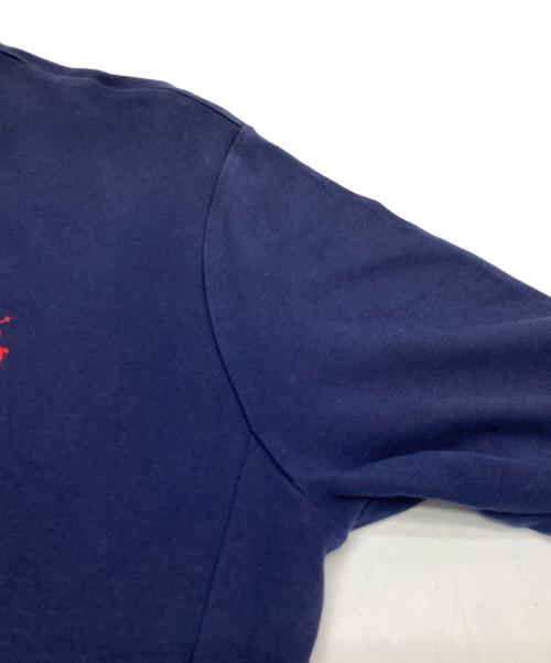 POLO RALPH LAUREN（ポロ・ラルフローレン）POLO RALPH LAUREN (ポロ・ラルフローレン) ジップアップスウェット ネイビー サイズ:Sの古着・服飾アイテム