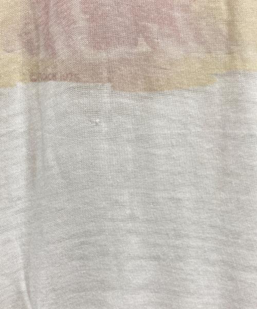 USED（ユーズド）USED (ユーズド) MAKE MINE CHEVYプリントリンガーT ホワイト サイズ:不明（実寸参照）の古着・服飾アイテム