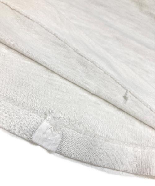 USED（ユーズド）USED (ユーズド) MAKE MINE CHEVYプリントリンガーT ホワイト サイズ:不明（実寸参照）の古着・服飾アイテム