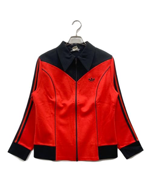 adidas（アディダス）adidas (アディダス) 襟付トラックジャケット ブラック サイズ:44の古着・服飾アイテム