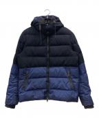 MONCLERモンクレール）の古着「ダウンジャケット」｜ブラック×ネイビー