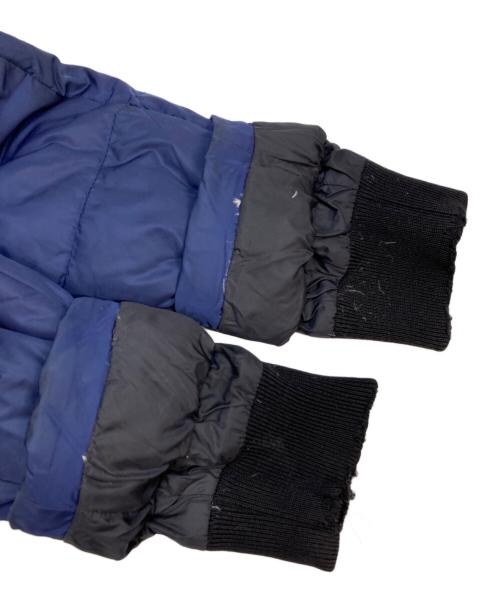 MONCLER（モンクレール）MONCLER (モンクレール) ダウンジャケット ブラック×ネイビー サイズ:3の古着・服飾アイテム