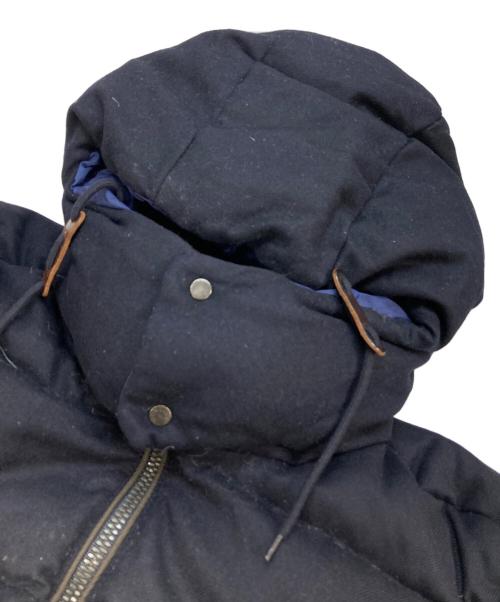 MONCLER（モンクレール）MONCLER (モンクレール) ダウンジャケット ブラック×ネイビー サイズ:3の古着・服飾アイテム