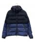 MONCLER（モンクレール）の古着「ダウンジャケット」｜ブラック×ネイビー