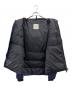 MONCLER (モンクレール) ダウンジャケット ブラック×ネイビー サイズ:3：30000円