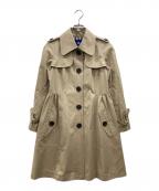 BURBERRY BLUE LABELバーバリー ブルー レーベル）の古着「トレンチコート」｜ベージュ