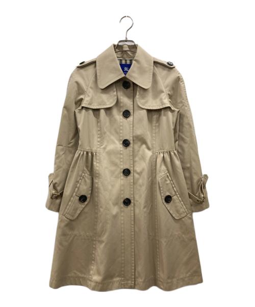 BURBERRY BLUE LABEL（バーバリー ブルー レーベル）BURBERRY BLUE LABEL (バーバリー ブルー レーベル) トレンチコート ベージュ サイズ:40の古着・服飾アイテム