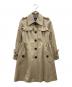 BURBERRY BLUE LABEL（バーバリー ブルー レーベル）の古着「トレンチコート」｜ベージュ