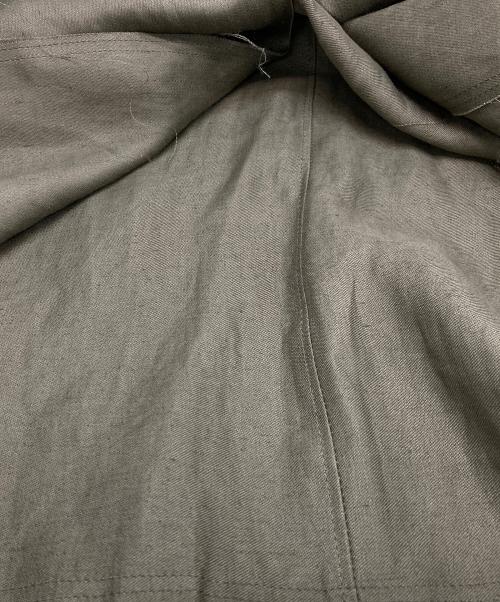 MADISON BLUE（マディソンブルー）MADISON BLUE (マディソンブルー) リネンサテンコート グリーン サイズ:Sの古着・服飾アイテム