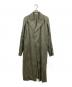 MADISON BLUE（マディソンブルー）の古着「リネンサテンコート」｜グリーン