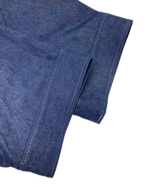 MACPHEE（マカフィー）MACPHEE (マカフィー) デニムショートスリーブジャケット インディゴ サイズ:36の古着・服飾アイテム