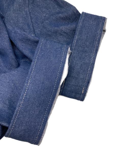 MACPHEE（マカフィー）MACPHEE (マカフィー) デニムショートスリーブジャケット インディゴ サイズ:36の古着・服飾アイテム