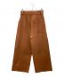 STUDIO NICHOLSON (スタジオ ニコルソン) SORTE VOLUME PLEAT PANTS オレンジ サイズ:1：14000円