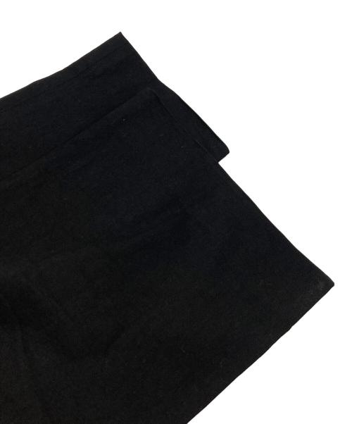 MUSE de Deuxieme Classe（ミューズ ドゥーズィエム クラス）MUSE de Deuxieme Classe (ミューズ ドゥーズィエム クラス) ストレッチツイルタックパンツ ブラック サイズ:38の古着・服飾アイテム