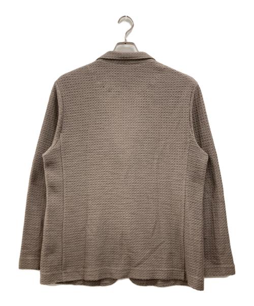 BLACK LABEL CRESTBRIDGE（ブラックレーベル クレストブリッジ）BLACK LABEL CRESTBRIDGE (ブラックレーベル クレストブリッジ) ニットジャケット ブラウン サイズ:LLの古着・服飾アイテム