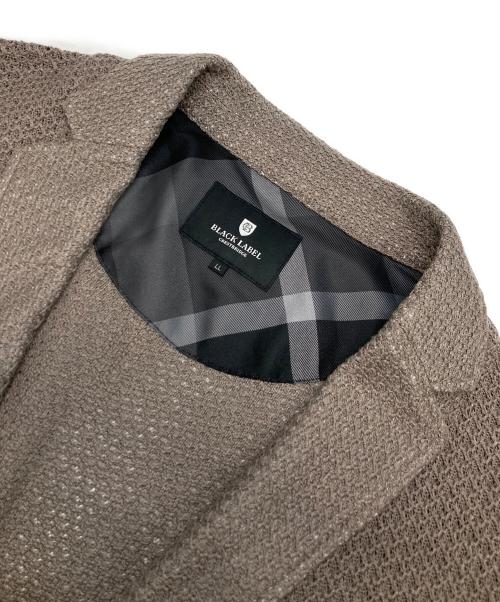 BLACK LABEL CRESTBRIDGE（ブラックレーベル クレストブリッジ）BLACK LABEL CRESTBRIDGE (ブラックレーベル クレストブリッジ) ニットジャケット ブラウン サイズ:LLの古着・服飾アイテム