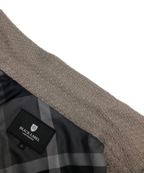 BLACK LABEL CRESTBRIDGE（ブラックレーベル クレストブリッジ）BLACK LABEL CRESTBRIDGE (ブラックレーベル クレストブリッジ) ニットジャケット ブラウン サイズ:LLの古着・服飾アイテム