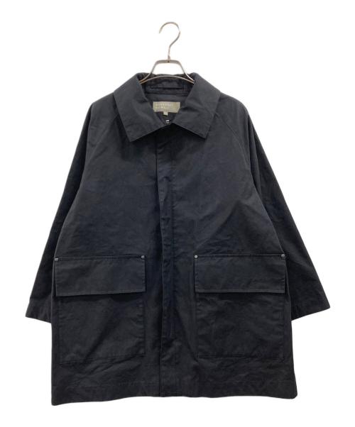 MARGARET HOWELL（マーガレットハウエル）MARGARET HOWELL (マーガレットハウエル) HIGHDENSE POPLIN COAT ブラック サイズ:Sの古着・服飾アイテム