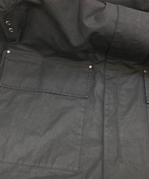 MARGARET HOWELL（マーガレットハウエル）MARGARET HOWELL (マーガレットハウエル) HIGHDENSE POPLIN COAT ブラック サイズ:Sの古着・服飾アイテム