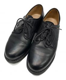 PARABOOT（パラブーツ）の古着「CASTELレザーシューズ」｜ブラック