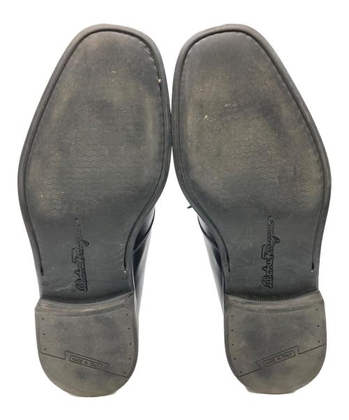 Salvatore Ferragamo（サルヴァトーレ フェラガモ）Salvatore Ferragamo (サルヴァトーレ フェラガモ) チャッカーブーツ ブラック サイズ:7の古着・服飾アイテム