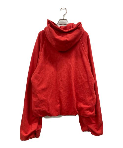 kaiko（カイコー）kaiko (カイコー) CLOUD PARKA レッド サイズ:3の古着・服飾アイテム
