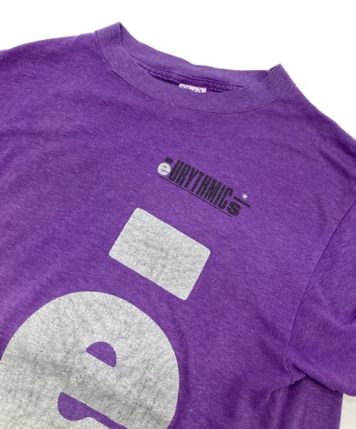 USED（ユーズド）USED (ユーズド) EURYTHMICS パープル サイズ:Lの古着・服飾アイテム