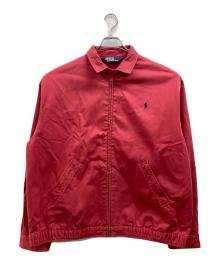 POLO RALPH LAUREN（ポロ・ラルフローレン）の古着「スイングトップ」｜レッド