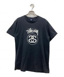 stussy（ステューシー）の古着「ロゴプリントTシャツ」｜ブラック