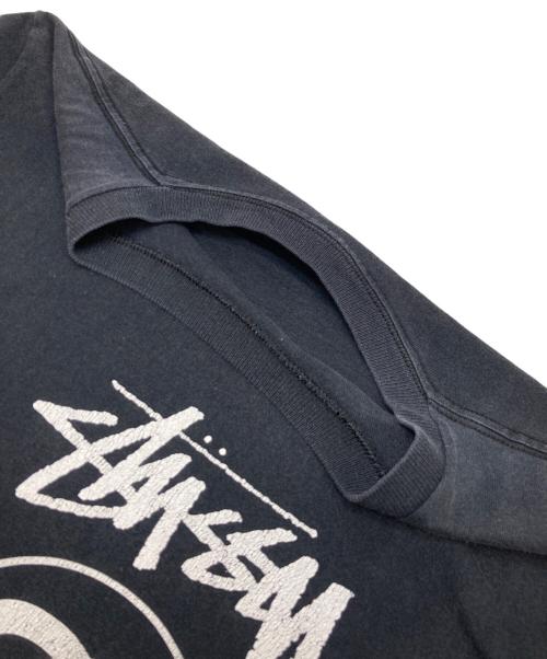 stussy（ステューシー）stussy (ステューシー) ロゴプリントTシャツ ブラック サイズ:Mの古着・服飾アイテム