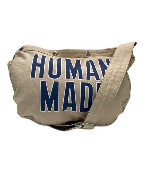 HUMAN MADE（ヒューマンメイド）HUMAN MADE (ヒューマンメイド) Paperboy Bag ブラウンの古着・服飾アイテム