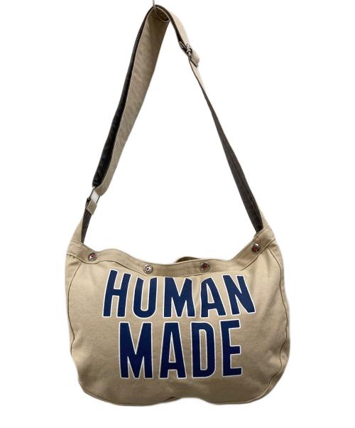 HUMAN MADE（ヒューマンメイド）HUMAN MADE (ヒューマンメイド) Paperboy Bag ブラウンの古着・服飾アイテム