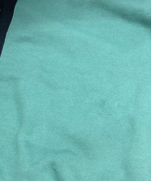 C.E（シーイー）C.E (シーイー) SIDE COLOUR CREW NECK グリーン サイズ:Lの古着・服飾アイテム