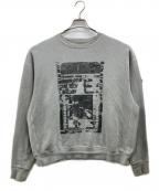 C.Eシーイー）の古着「OVERDYE All Mod Coms CREW NECK」｜グレー