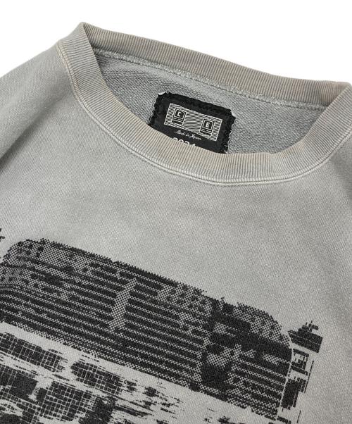C.E（シーイー）C.E (シーイー) OVERDYE All Mod Coms CREW NECK グレー サイズ:Mの古着・服飾アイテム
